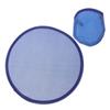 VALICLUD Round Folding Hand Fan, Blue, Lightweight and Portable, 1 Set view 1
