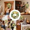 Easter Wreath with Egg and Carrot Design view 4
