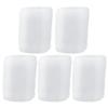 White Mesh Ribbon Rolls for Wedding Decor and DIY, 5 Rolls view 1