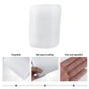 White Mesh Ribbon Rolls for Wedding Decor and DIY, 5 Rolls view 3