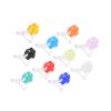 Aumotop Waterproof Silicone Nose Clips, 20-Pack, 10 Colors, for Adults and Ages 7+ view 3