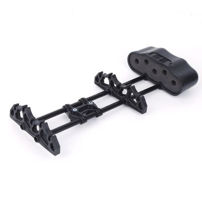 Aumotop Adjustable 5-Arrow Quiver for Outdoor Archery, Durable ABS Rubber Arrow Holder for Beginners, Black