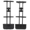 Aumotop Adjustable 5-Arrow Quiver for Outdoor Archery, Durable ABS Rubber Arrow Holder for Beginners, Black view 2