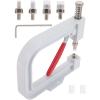 Veemoon Manual Cast-Iron Bead Setting Machine, Portable Hand Press view 1