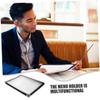 Ciieeo 2-Pack Transparent Menu Holders for Restaurants, 6 Pages, 12 Views view 4