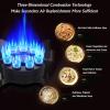 2-Burner Gas Stove, 5.2 kW Stainless Steel Outdoor Cooker view 4