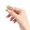 Cat-Shaped Copper Cabinet Knob in Vintage Style for Drawers view 4