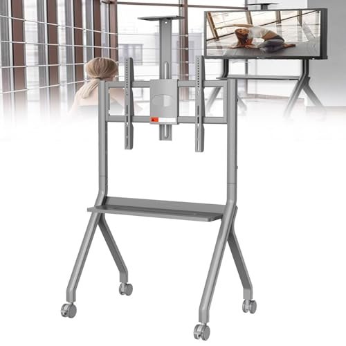 Interactive Whiteboard Stand with Locking Casters