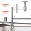Interactive Whiteboard Stand with Locking Casters view 3