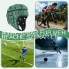 Adjustable Padded Reflective Breathable Football Helmet view 4
