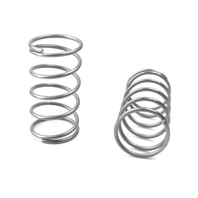 10 Stainless Steel Compression Springs, 0.5 x 2.5 x 20 mm, for Mechanical Devices, Vehicles, and Electronics Repairs
