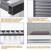 Aluminum Mini-Split AC Cover, Waterproof and Dustproof, Weather-Resistant Outdoor Heat Pump Protection view 4