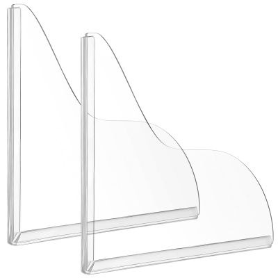 Angoily 2-Piece Transparent Acrylic Splash Guard for Bathtubs, Sinks and Showers
