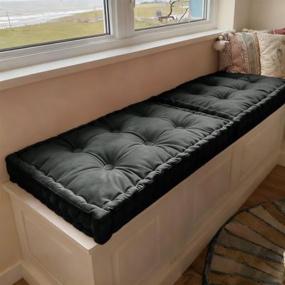 WLXFF Velvet Bench Cushion, 100 x 60 cm, No. 5