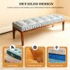 WLXFF Velvet Bench Cushion, 100 x 60 cm, No. 5 view 3