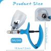 Automatic Injection Syringe for Livestock and Poultry, Adjustable Continuous Injection with Bottle Adapter, D-2 mL view 2