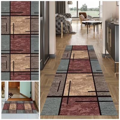 Indoor Dirt-Trapping Runner Rug, Non-Slip, Washable, 50 x 450 cm