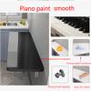 Compact Folding Wall Table for Small Spaces, Easy-Clean Piano Finish, Ideal Kitchen and Home Office Desk, 4 Colors, Black, 50 x 30 cm view 3