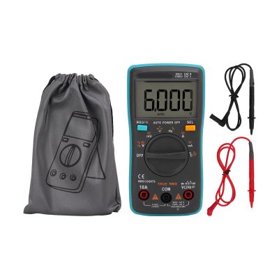 ZT102 6000-Count Digital Multimeter with Auto-Ranging
