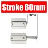Compact Thin SDA16 Pneumatic Air Cylinder, Double-Acting, 16 mm Bore, 60 mm Stroke view 2