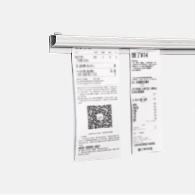 PULaif Restaurant Order Grabber, Aluminum Alloy Receipt Holder, 20120 cm (100 cm)