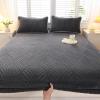 JIANINGHOME Winter Fitted Sheet 200 x 220 cm, Plush and Warm view 3