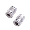 GRASAKY D30L42 Flexible Coupling for Stepper Motors, 5/6/8/9.5/10/12/14/15 mm Shafts view 2