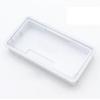 Desk Cable Grommet, 1-Piece 6.3-Inch Plastic Cable Pass-Through Cover, White view 1