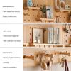 JvFbjLF Pegboard Wall Organizer, White, 60 x 120 cm view 4