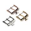 ROUREOX Stainless Steel Watch Buckle Replacement, Polished Vintage T-Shaped Tang Buckle, 18 mm view 2