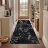 Qemgrste Non-Slip Runner Rug for Hallway and Kitchen, 90 x 200 cm, Washable and Customizable view 1