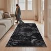 Qemgrste Non-Slip Runner Rug for Hallway and Kitchen, 90 x 200 cm, Washable and Customizable view 2