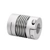 GRASAKY 1pc Bellows Clamp Coupling D65mm L81mm for Servo Motor, Aluminum Alloy, Slotted, Flexible (20×20mm) view 3