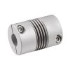 GRASAKY 1pc Bellows Clamp Coupling D65mm L81mm for Servo Motor, Aluminum Alloy, Slotted, Flexible (20×20mm) view 4