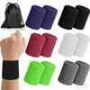 Cerkkapo 12-Piece Wrist Sweatbands for Women and Men view 1