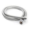 High-Pressure Stainless Steel Shower Hose, 1.5 m/2 m, Black/Silver view 3