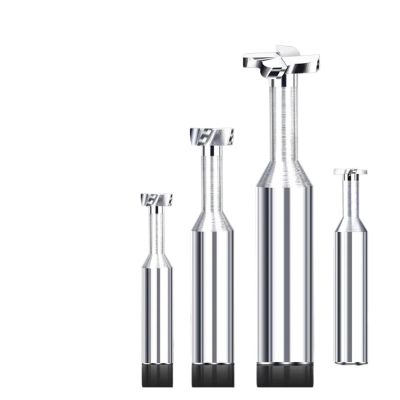 Carbide T-Slot Cutter, Tungsten Steel, 2 mm, 3, 4, 5, 6, 8, 0, H4 H (4X3.4XD4X50L)
