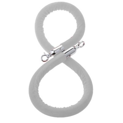 Twisted Queue Line Barrier Rope, 2 3 m Crowd Control, Indoor and Outdoor Divider, 1.7 m Length, Available in 9 Stylish Colors