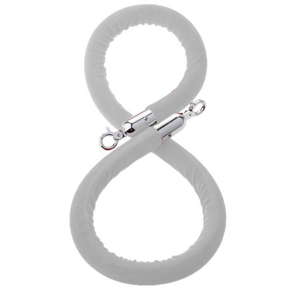 Twisted Queue Line Barrier Rope, 2 3 m Crowd Control, Indoor and Outdoor Divider, 1.7 m Length, Available in 9 Stylish Colors