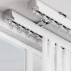 Durable Double Curtain Track, 1 m view 2