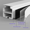 Durable Double Curtain Track, 1 m view 4