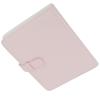 Tomantery PU Leather Photo Album with 256 Pockets, Lightweight 3-Inch Photo Storage Book for Instant Camera Fans, Pink view 1