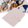 Tomantery PU Leather Photo Album with 256 Pockets, Lightweight 3-Inch Photo Storage Book for Instant Camera Fans, Pink view 3