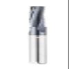 Carbide Thread Mill, Single- or Three-Tooth Solid Carbide, Carbide-Coated, Threaded Shank for Benchtop Drill Presses (Three Coated, M3 x 0.5) view 1