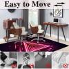 Gaming Chair Mat for Hardwood Floors, 70 x 100 cm view 3