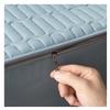 Zippered Mattress Protector, 90 x 200–180 x 200 cm, for 5–40 cm Mattress Height, Blue, 160 x 200 + 12 cm view 1