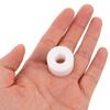 Toyvian 10-Piece White PU Shock Absorber Bushings for Roller Skates and Skateboards view 4