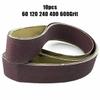 10-Piece 1220 × 50 mm Sanding Belts for Belt Sanders, 600 Grit view 4