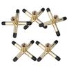 ULTECHNOVO 4-Piece Billiards Cue Bridge Heads view 1