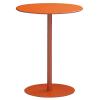 Round Metal Bistro Table for Indoor and Outdoor Use view 1
